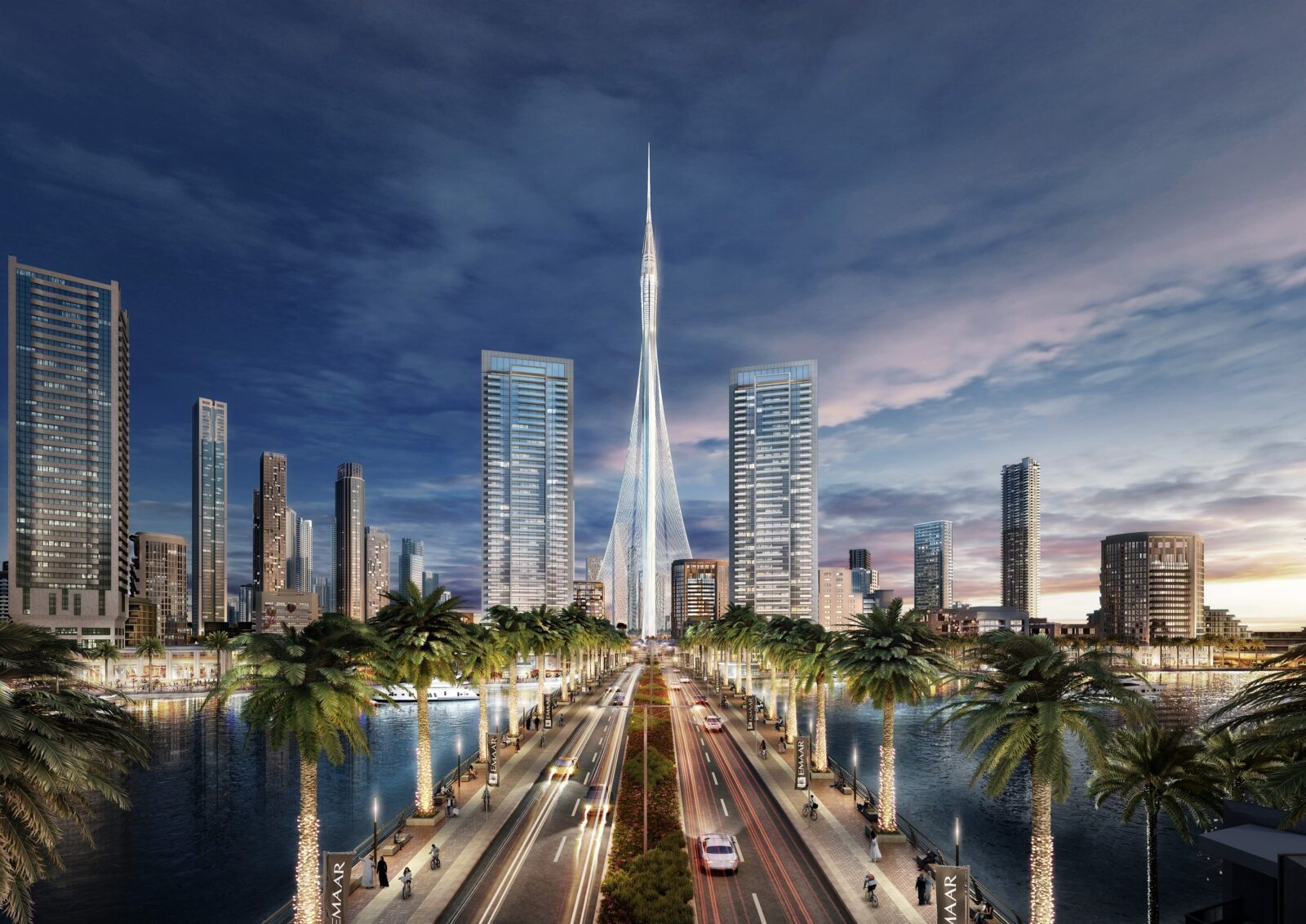 برج مدرن در دبی اثر سانتیاگو کالاتراوا