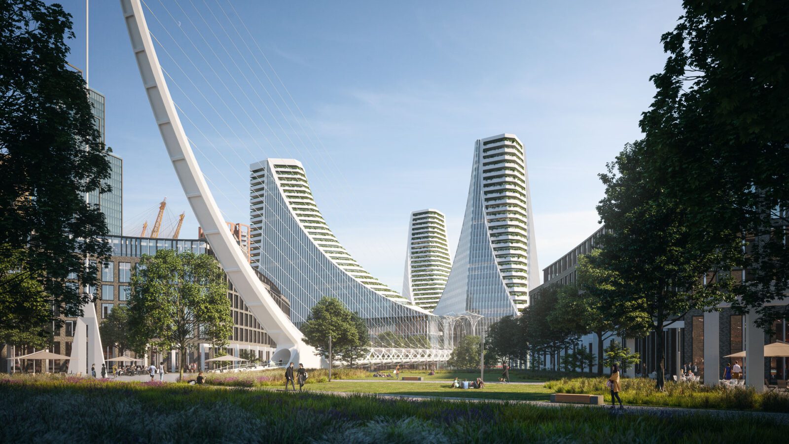 London Peninsula by Santiago Calatrava