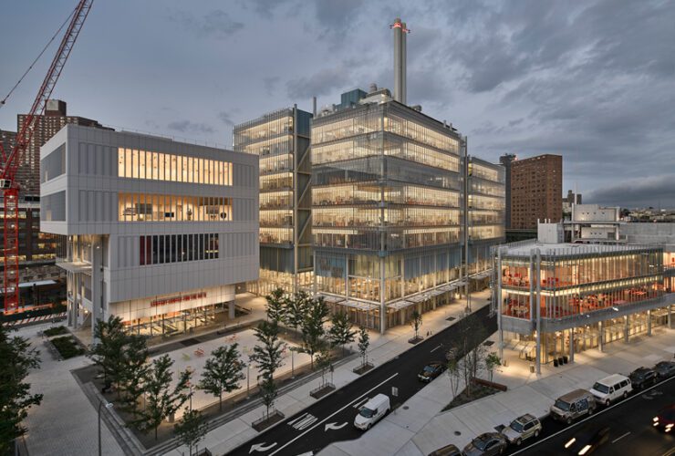 Columbia University campus designed by Renzo Piano