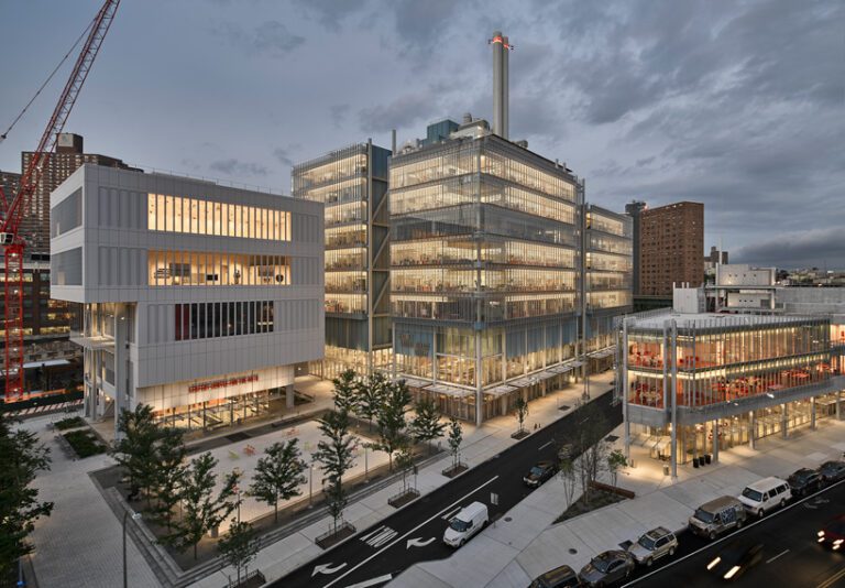 Columbia University campus designed by Renzo Piano