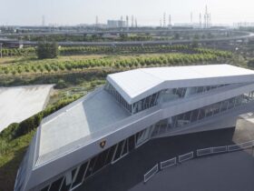 Lamborghini exhibition center in China
