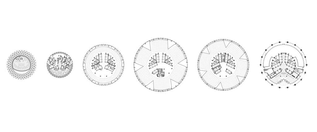 شرکت سوئیس ری - پلان طبقات