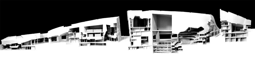 مدلسازی پروژه شهر فرهنگ کاليجيا